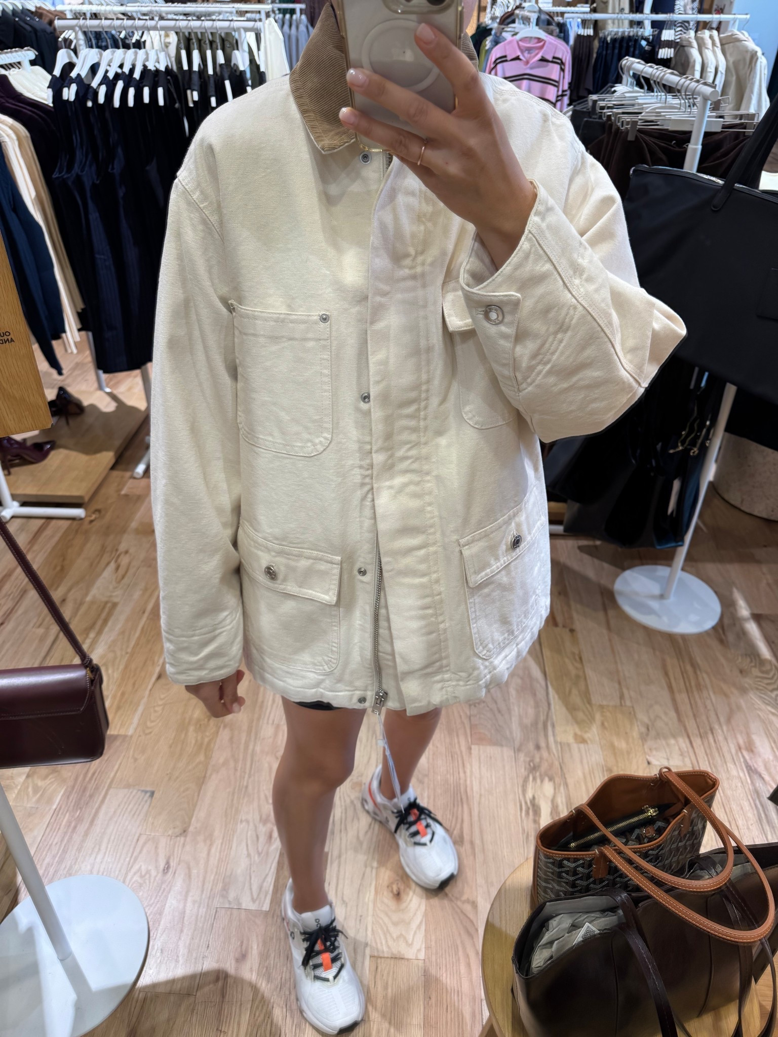 Mango jacket! Love this beautiful jacket! It has a warm insulation in the inside. I am wearing a size small. I would size down on this for myself. 

#LTKFindsUnder100 #LTKSaleAlert #LTKOver40