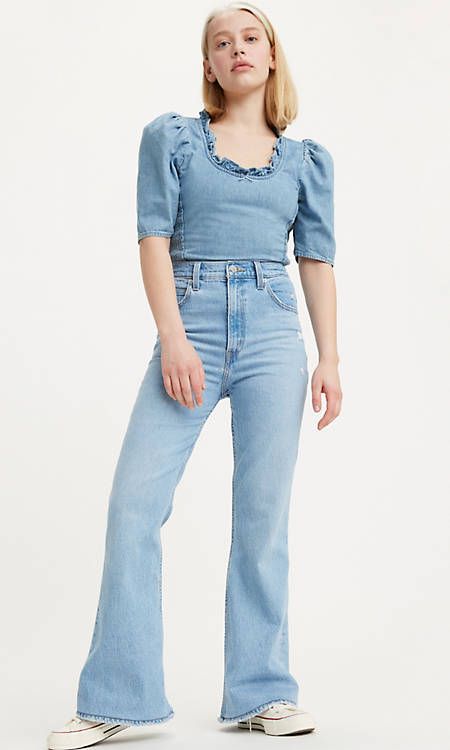 70's High Rise Flare Women's Jeans | Levi's (CA)