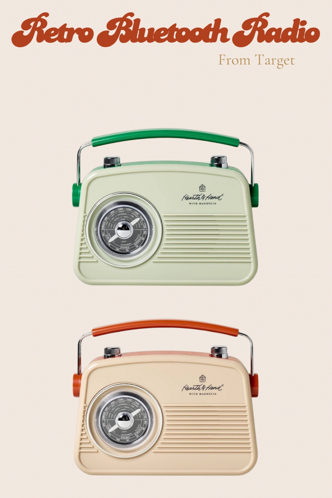 Okay, these are the cutest Bluetooth speakers and radios I’ve ever seen! So retro 😍

Under $50 from Target! Would make a great gift for Mother’s Day or graduation!

#LTKU #LTKGiftGuide #LTKtravel