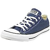 Converse Unisex Chuck Taylor All Star Low Top Blue Sneakers - 4 D(M) US | Amazon (US)