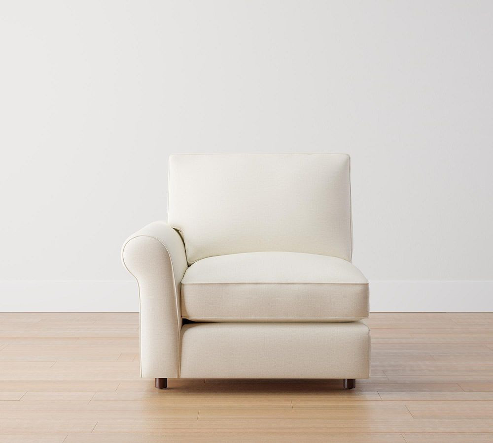Build Your Own PB Comfort Roll Arm Upholstered Sectional | Pottery Barn (US)