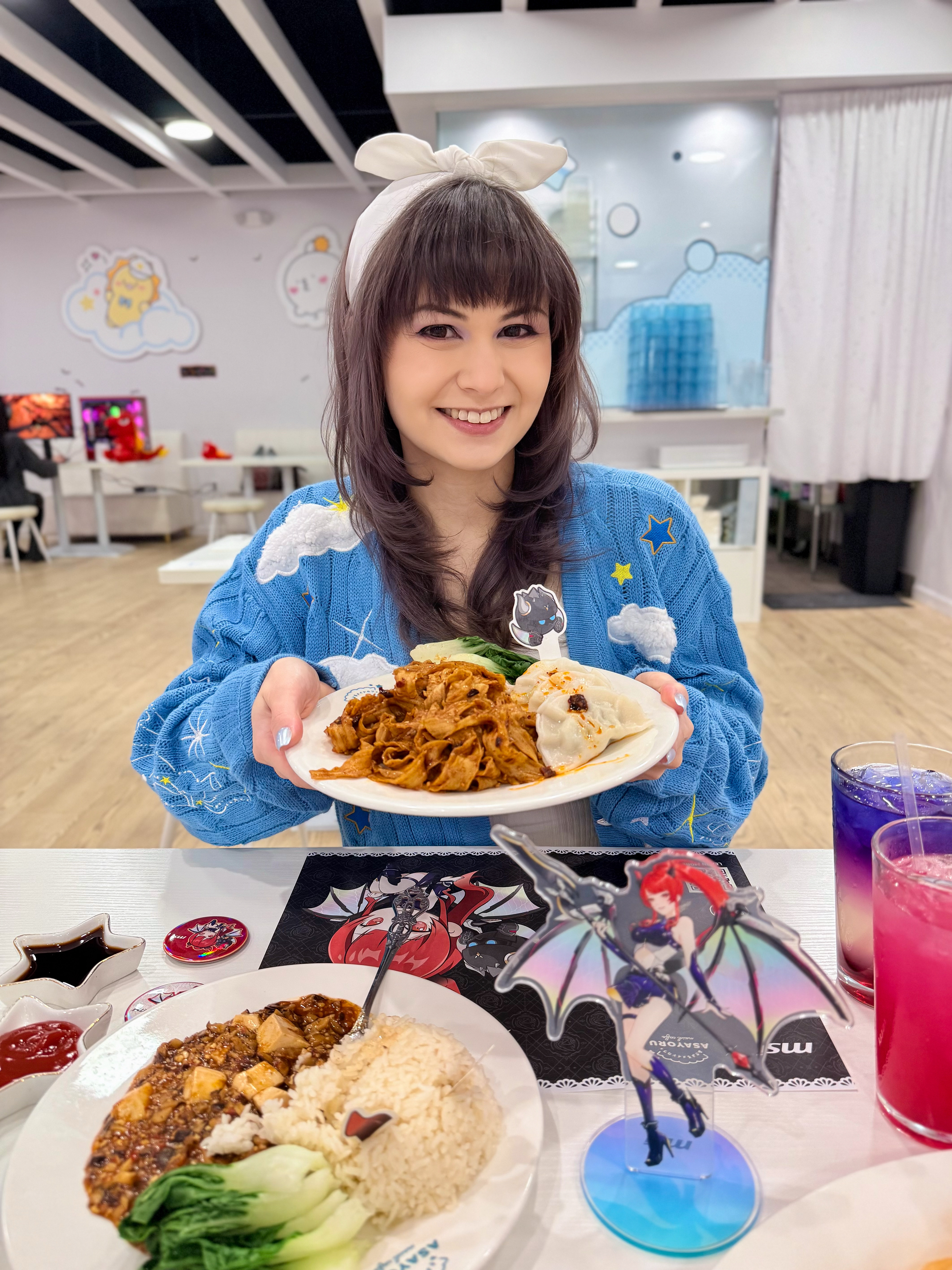 What I wore to the MSI MLG Loong:Nia Maid Cafe event at Asayoru Cafe in LA! 🩵✨☁️ I chose this Cinnamoroll-themed outfit to match the pastel blue tones around the cafe~ 😍

Linked everything I’m wearing along with accessories below + plus alternatives so you can shop this look too!

💕🌸💕🌸💕🌸💕

Cinnamoroll outfit, Sanrio, cute outfit ideas, kawaii fashion, alt fashion, alternative fashion, Hot Topic, platform shoes, YRU Shoes, platform sneakers, YRU Qozmo, fall fashion, autumn, fall looks, pastel fashion, pastel blue, Los Angeles, event outfit

#LTKfoodie #LTKootd #LTKdayinmylife