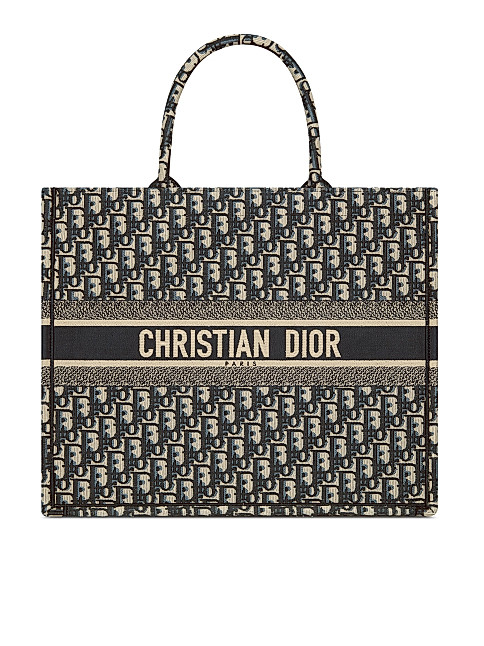 Large Dior Book Tote | Saks Fifth Avenue