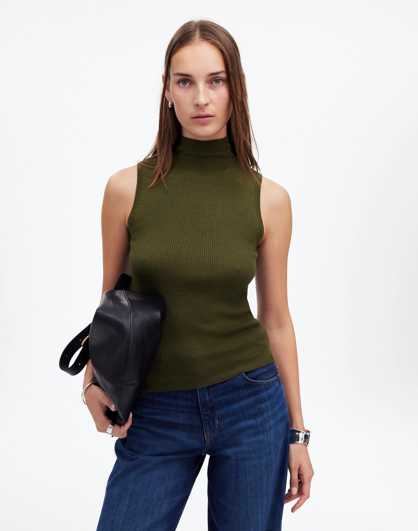 Merino Wool-Silk Sweater Tank | Madewell
