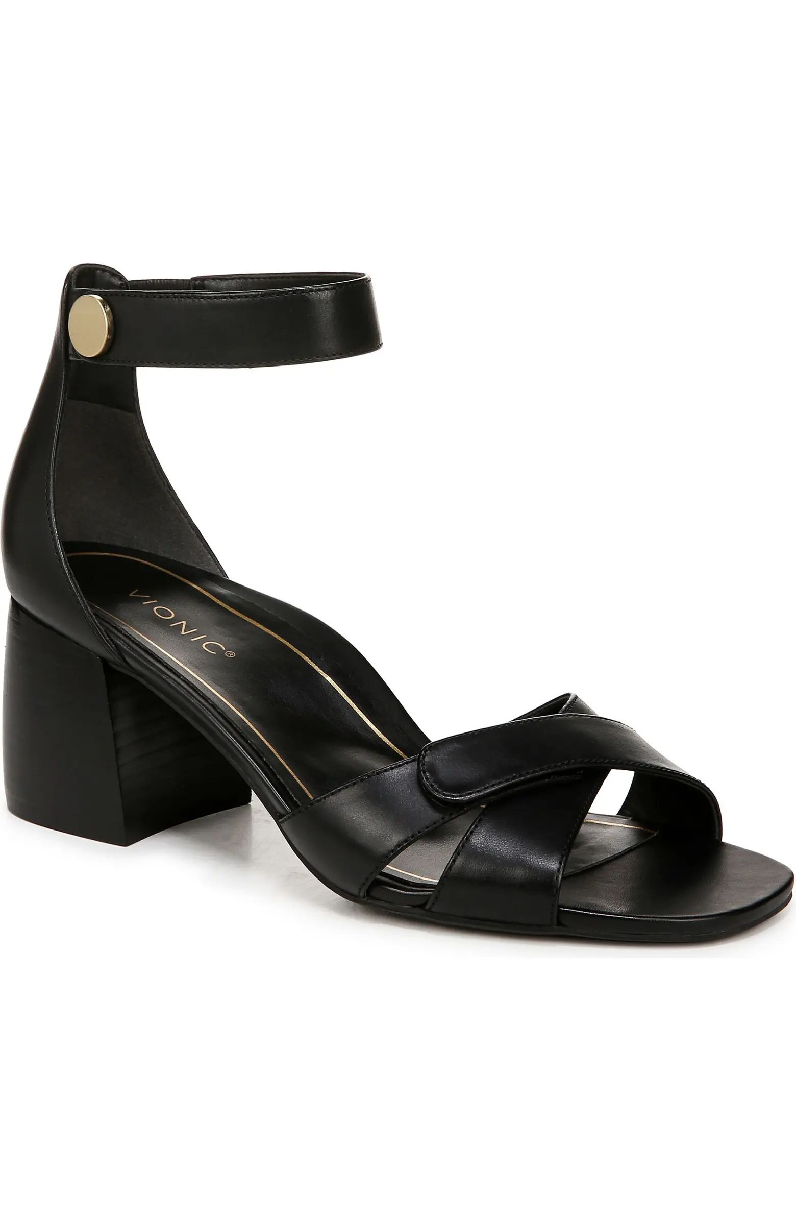 Vionic Salinas Block Heel Sandal (Women) | Nordstrom | Nordstrom