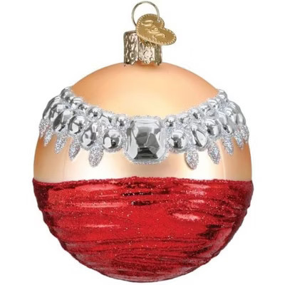 Old World Christmas Blown Glass Ornament for Christmas Tree, Girl's Best Friend Round | Target