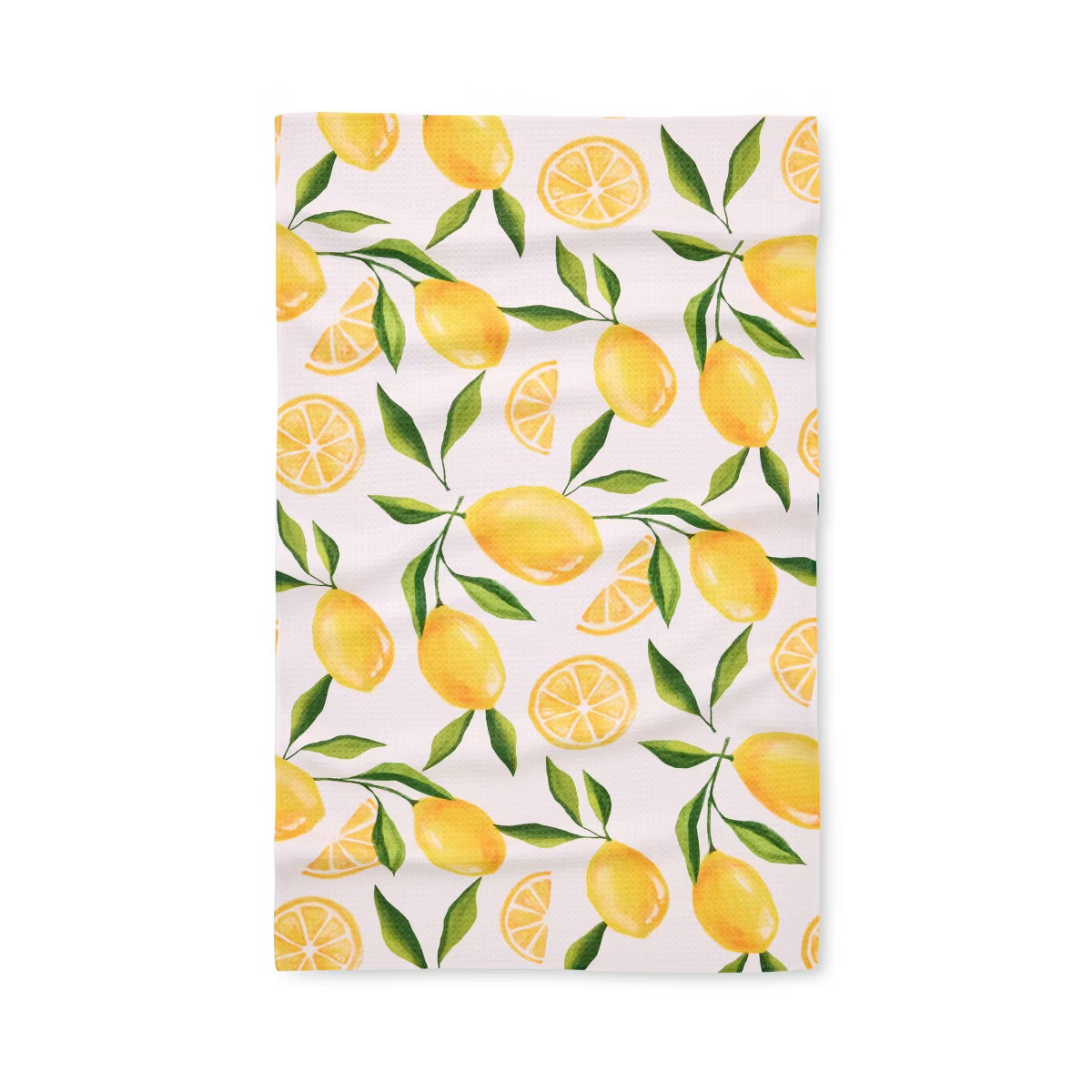 Geometry Kitchen Tea Towel Limoncello | Target