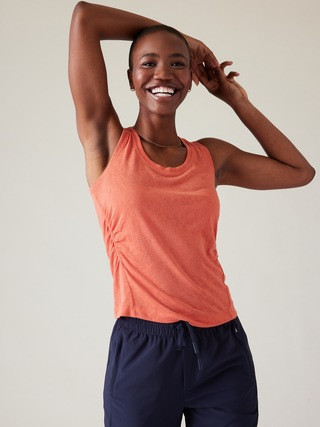 Breezy Ruched Tank | Athleta