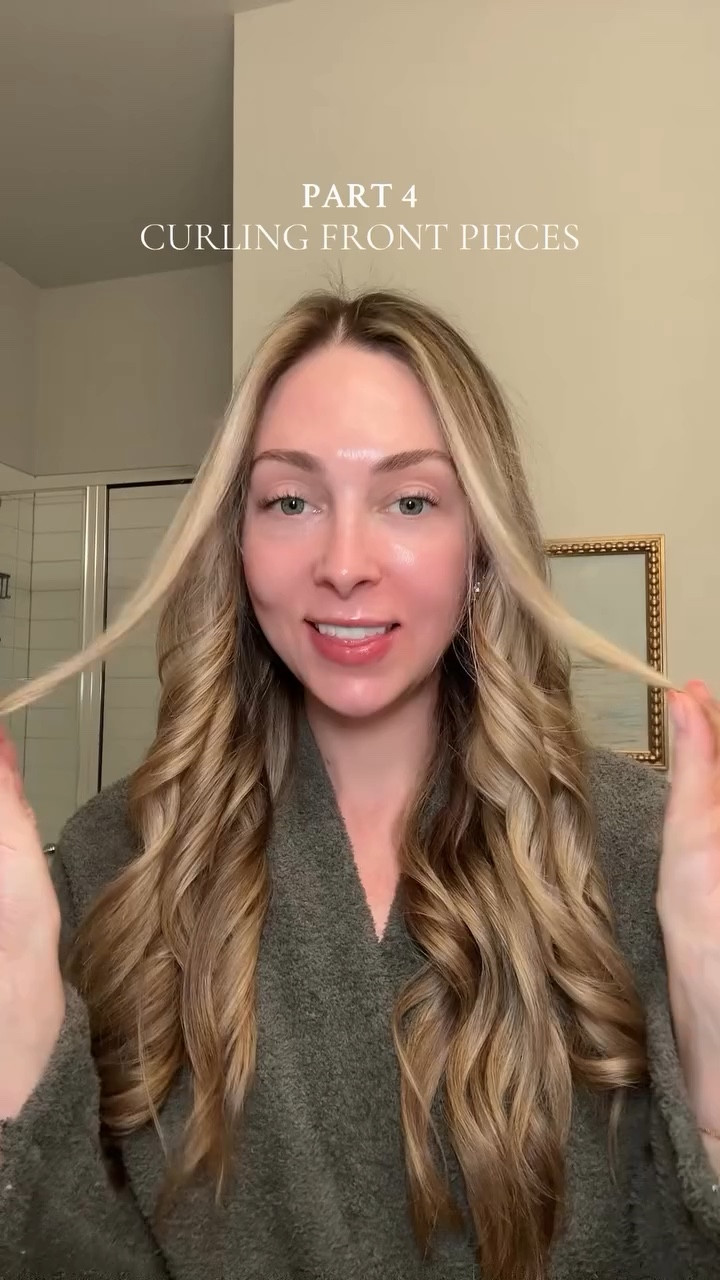 how to perfectly curl your front pieces to frame your face!
Using 1.25 inch curling iron

#LTKSaleAlert #LTKmorningroutine #LTKBeauty