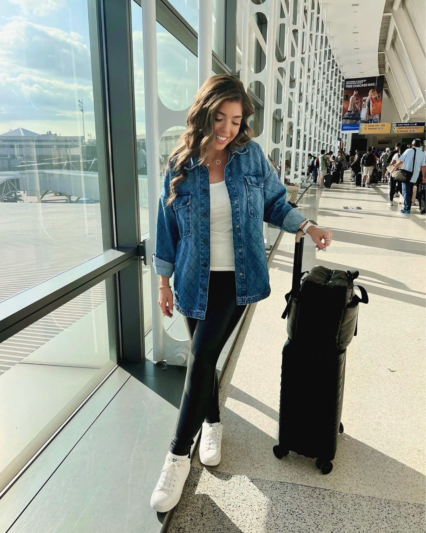$26 WALMART denim shacket ☀️🍂 wear now, wear later! This denim shacket is back in stock at Walmart! Wearing a size small, it’s oversized on its own

Walmart shacket, shacket, denim shacket, Walmart jacket, Walmart style, Walmart fashion, Walmart outfit, fall outfit, fall fashion, Madison Payne 

#LTKSeasonal #LTKFindsUnder50 #LTKStyleTip