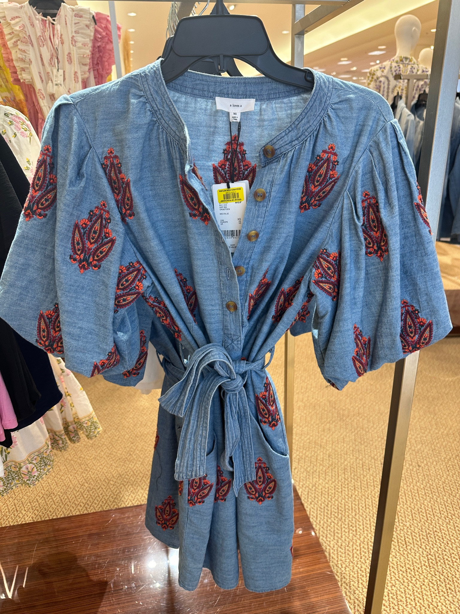 Dillards has some amazing things out right now!! Even better in person!
Summer dress
Dillards outfit
Denim dress