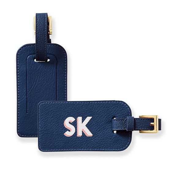 Leather Luggage Tag | Mark and Graham