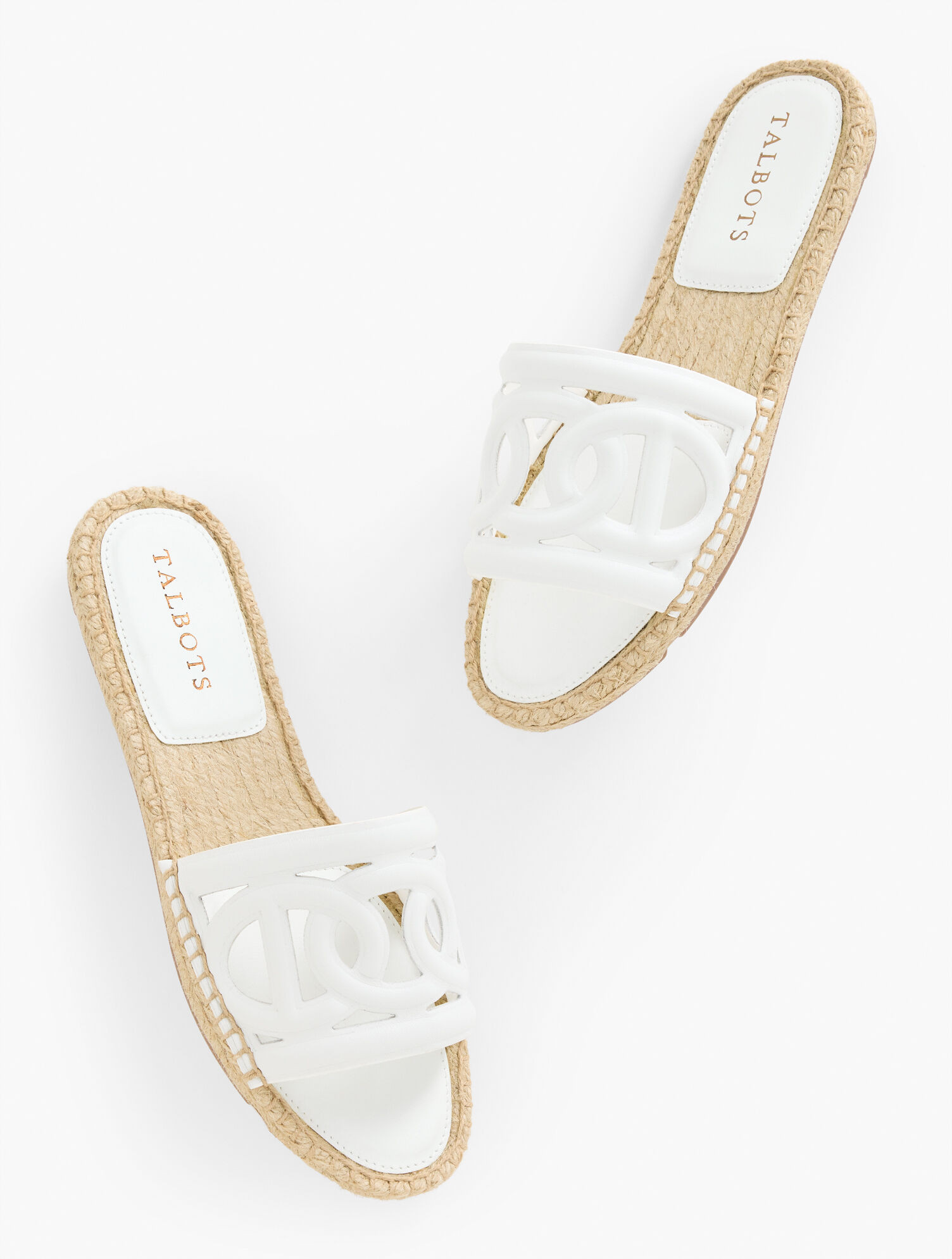 Ilyssa Links Nappa Espadrille Slides | Talbots