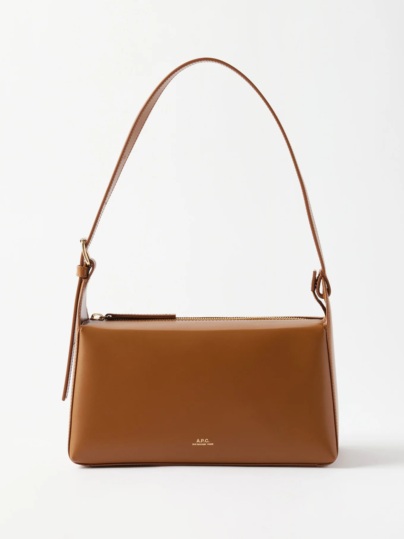 Virginie leather shoulder bag | A.P.C. | Matches (US)