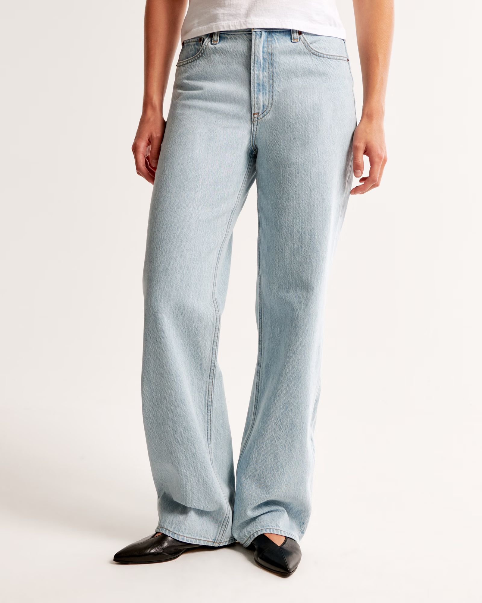 High Rise Loose Jean | Abercrombie & Fitch (US)