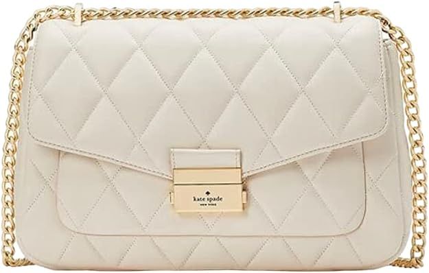 Kate Spade Carey Medium Quilted Shoulder Bag Crossbody Leather | Amazon (US)