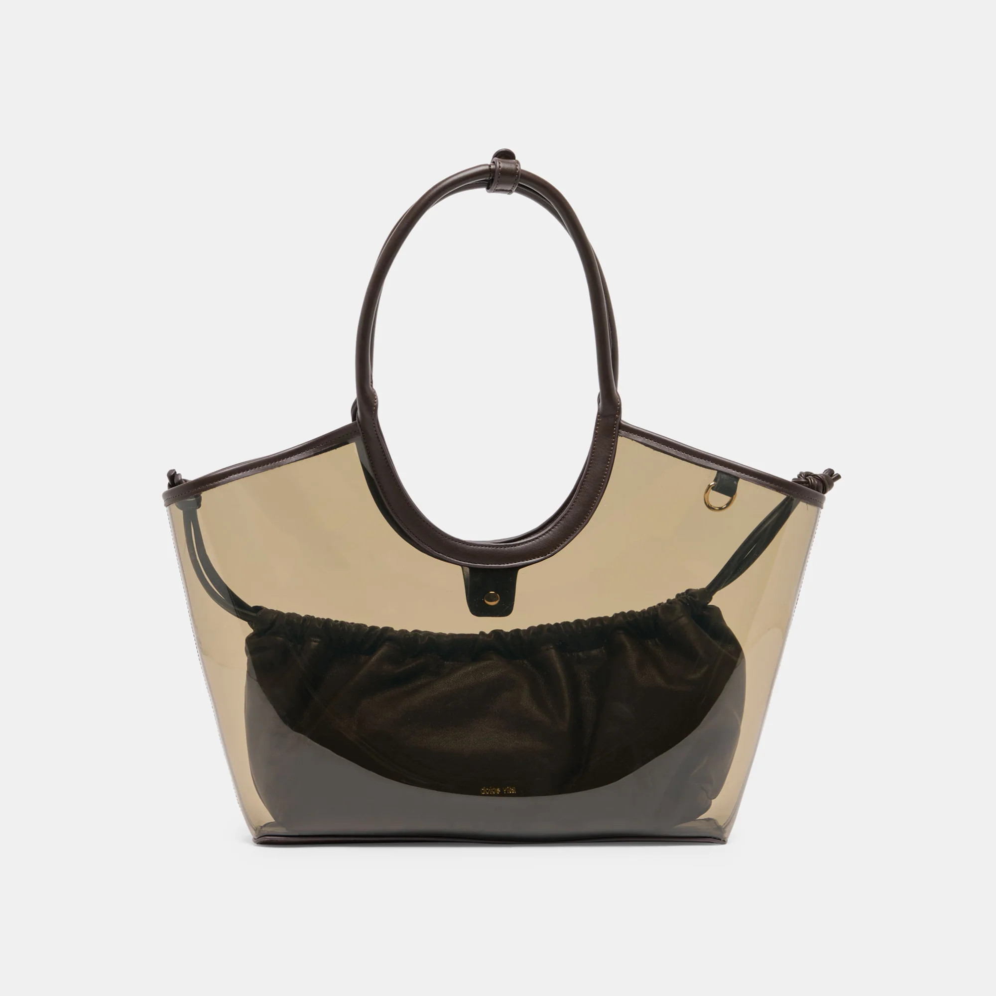 GISELLE Smoke Jelly Tote Shoulder Bag | Dolce Vita | DolceVita.com