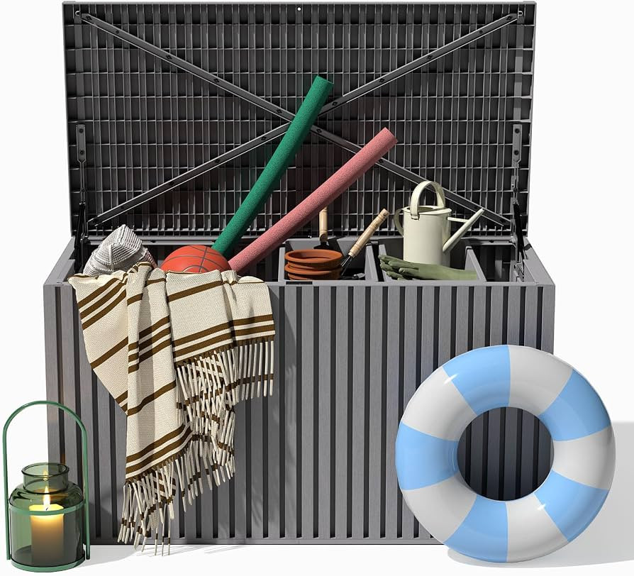 Veradek Everything Deck Box 120 Gallon | Lockable Storage Box and Organization for Patio Furnitur... | Amazon (US)
