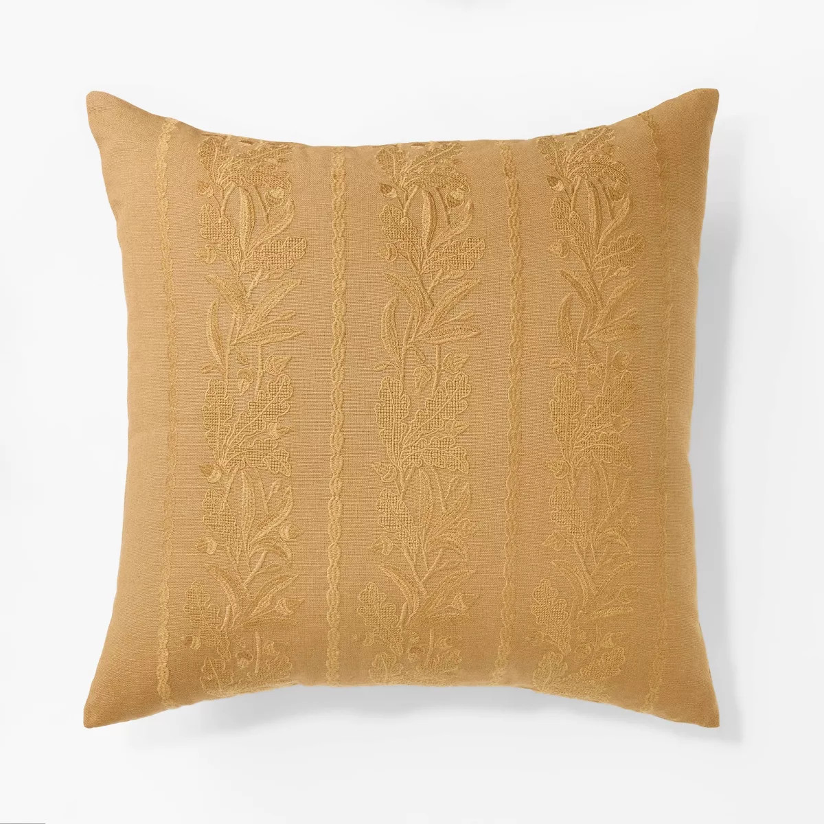Oversize Tonal Embroidered Acorn Lumbar Throw Pillow - Threshold™ designed with Studio McGee | Target