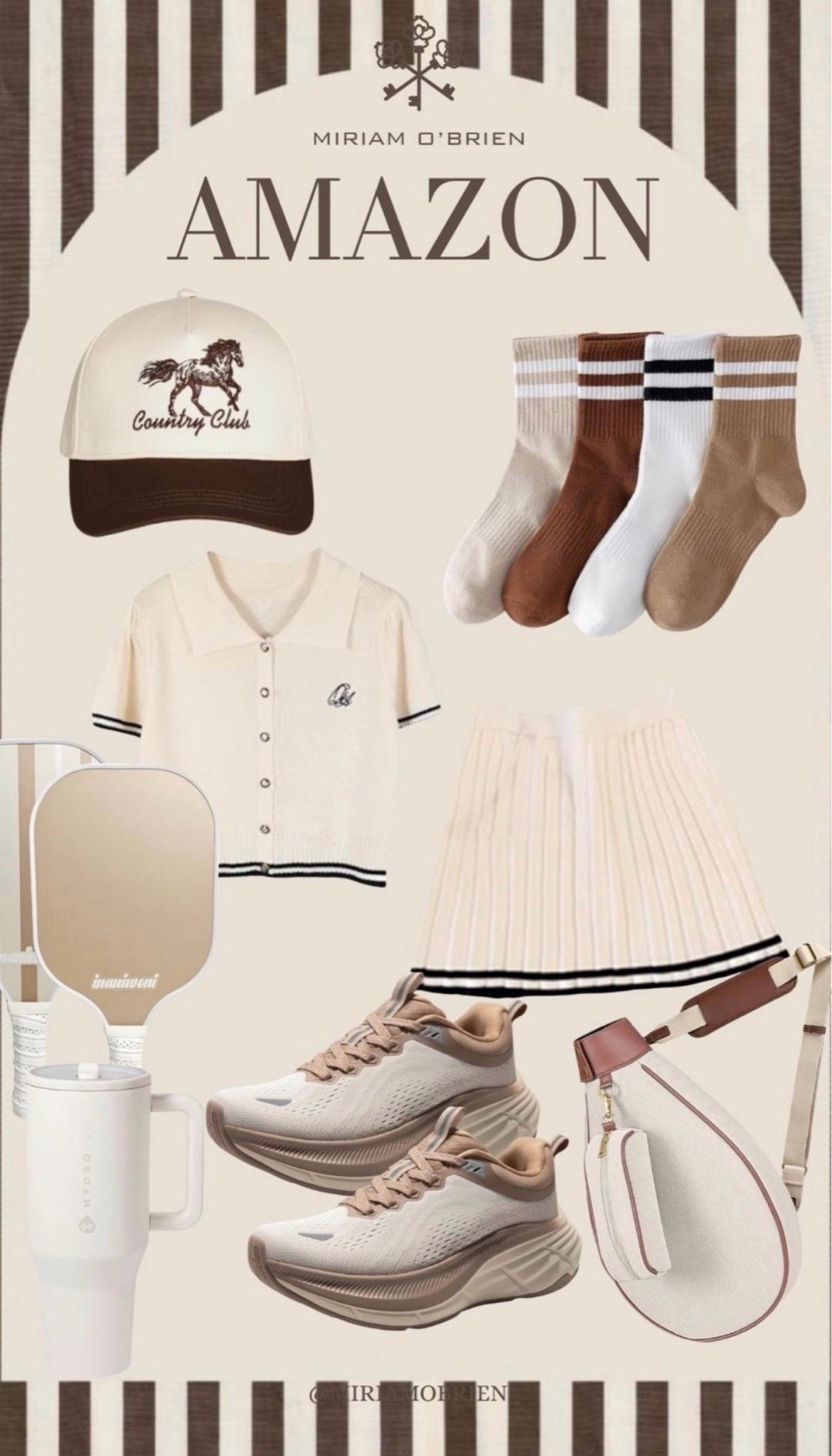 Country Club style 

Follow me @miriamobrien on IG and TikTok 

#Amazon

#LTKSeasonal #LTKootd #LTKOver40