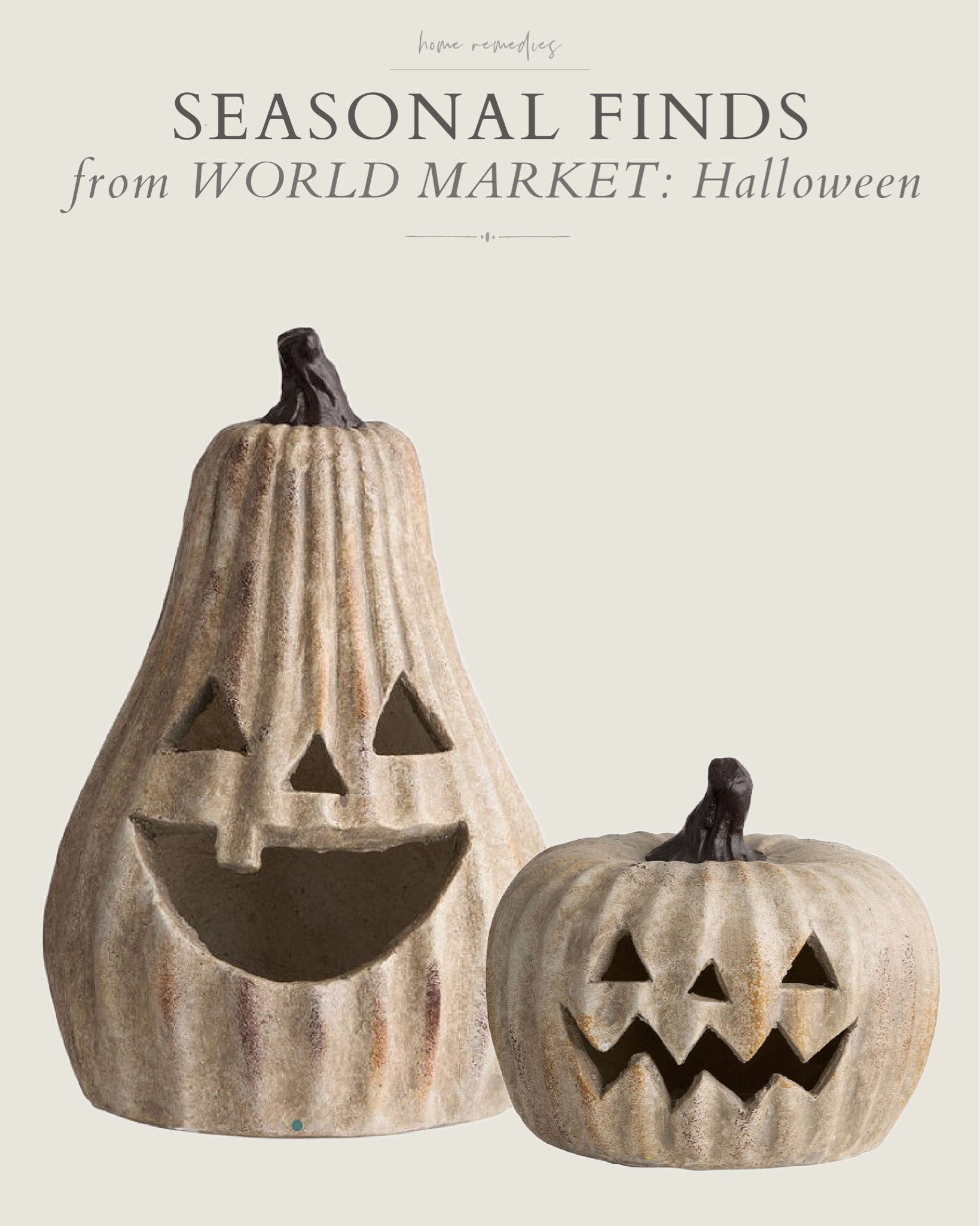 Grab these adorable clay jack-o-lanterns while you can! So cute and super affordable! autumn, porch decor, fall decor, halloween

#LTKSeasonal #LTKHome #LTKFindsUnder50