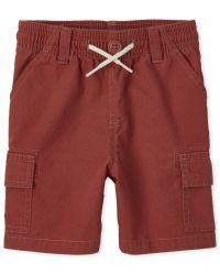 Baby And Toddler Boys Woven Pull On Cargo Shorts | The Children's Place