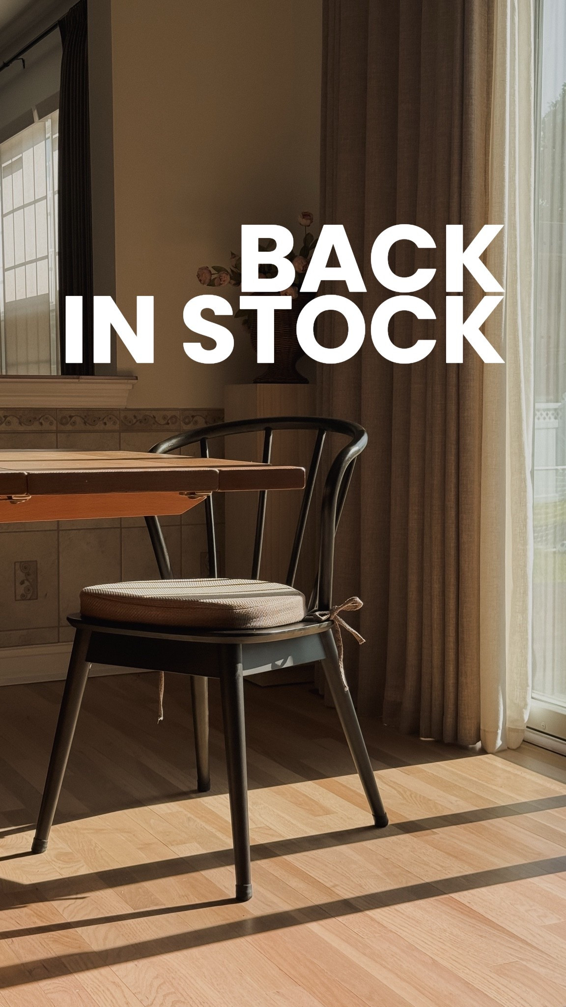 Dining chair, dining room, dining table, black Windsor dining chair, chair cushion, extension dining table, Amazon curtains, pedestal

#LTKHome