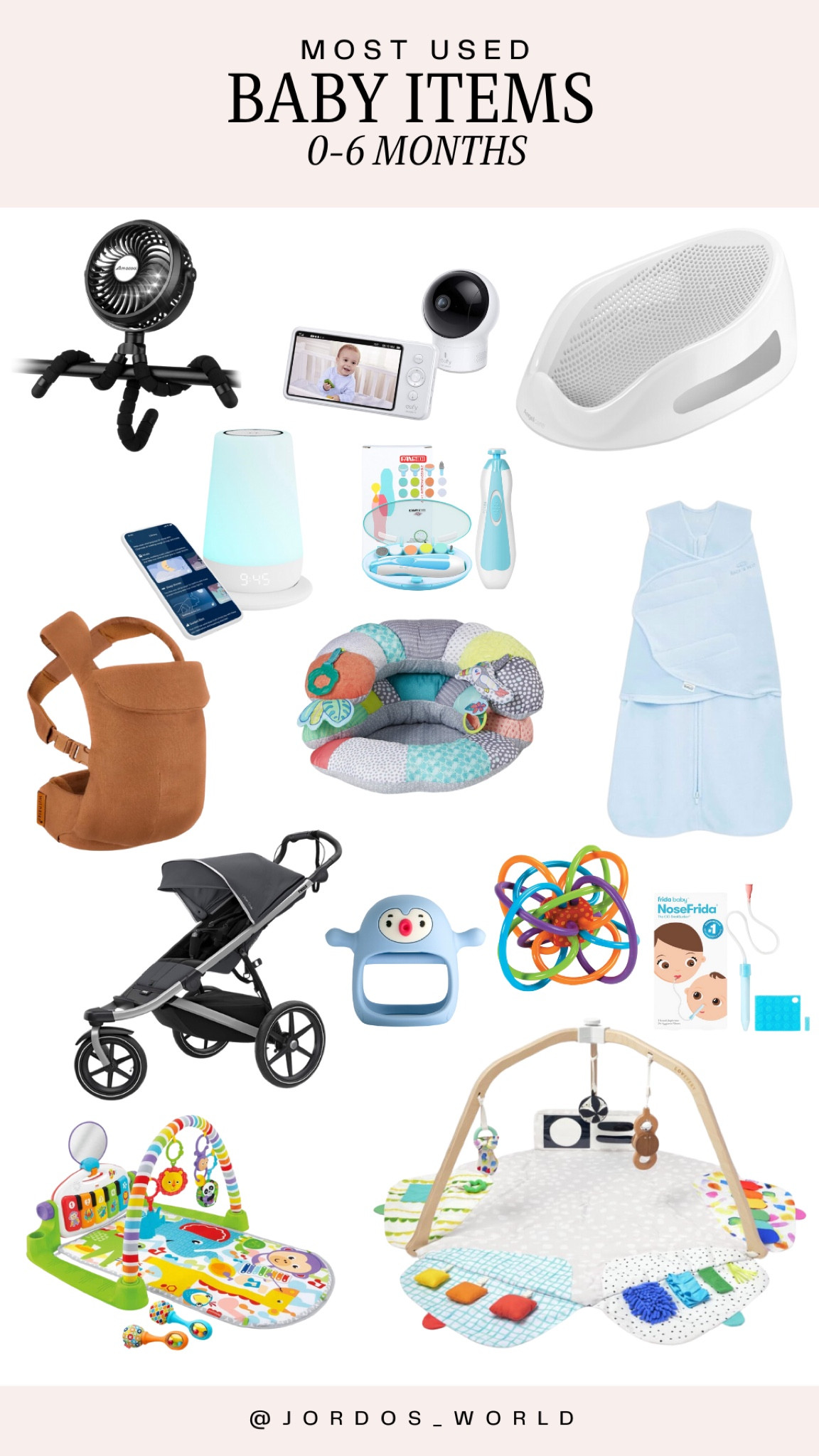 Most used baby items from the first 0-6 months 

#LTKGiftGuide #LTKBaby #LTKKids