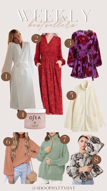 Weekly best sellers - LAKE pajamas - waffle knit robe - target Aline dress - Amazon loungewear - Nordstrom - beauty finds - H&M cardigan 

#LTKSeasonal #LTKstyletip #LTKFind