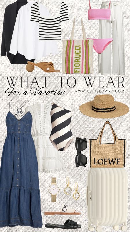 What to wear for a vacation outfit ideas. 

#LTKSeasonal #LTKstyletip #LTKU
