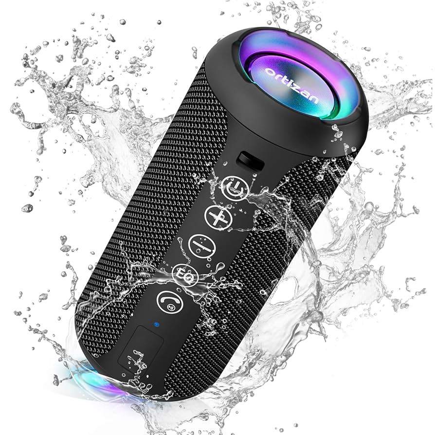 Ortizan Portable Bluetooth Speaker: IPX7 Waterproof, 24W Loud Sound, Deep Bass, Bluetooth 5.3, LE... | Amazon (US)