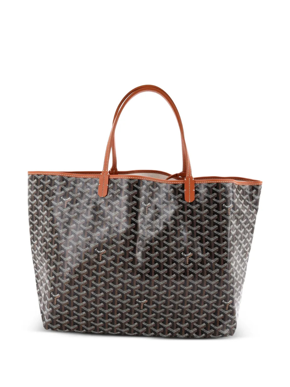 Goyard Pre-Owned Saint Louis Coated Canvas GM tote bag - Brown | Farfetch Global