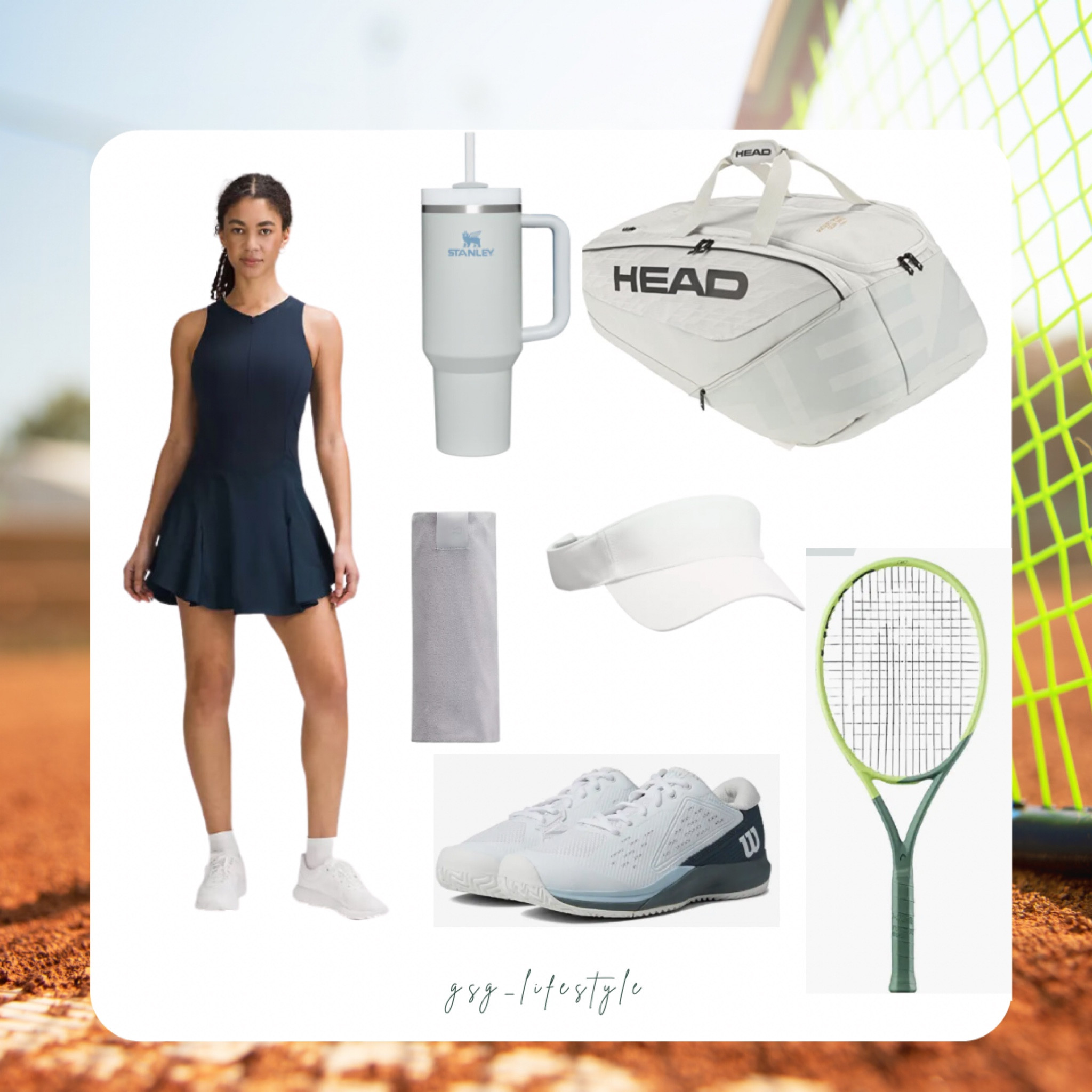 The French open is this week and what better way to celebrate than getting on the court and playing some tennis (or pickelball) yourself. Check out this look and equipment to be court ready!

#LTKfit #LTKFind #LTKunder100
