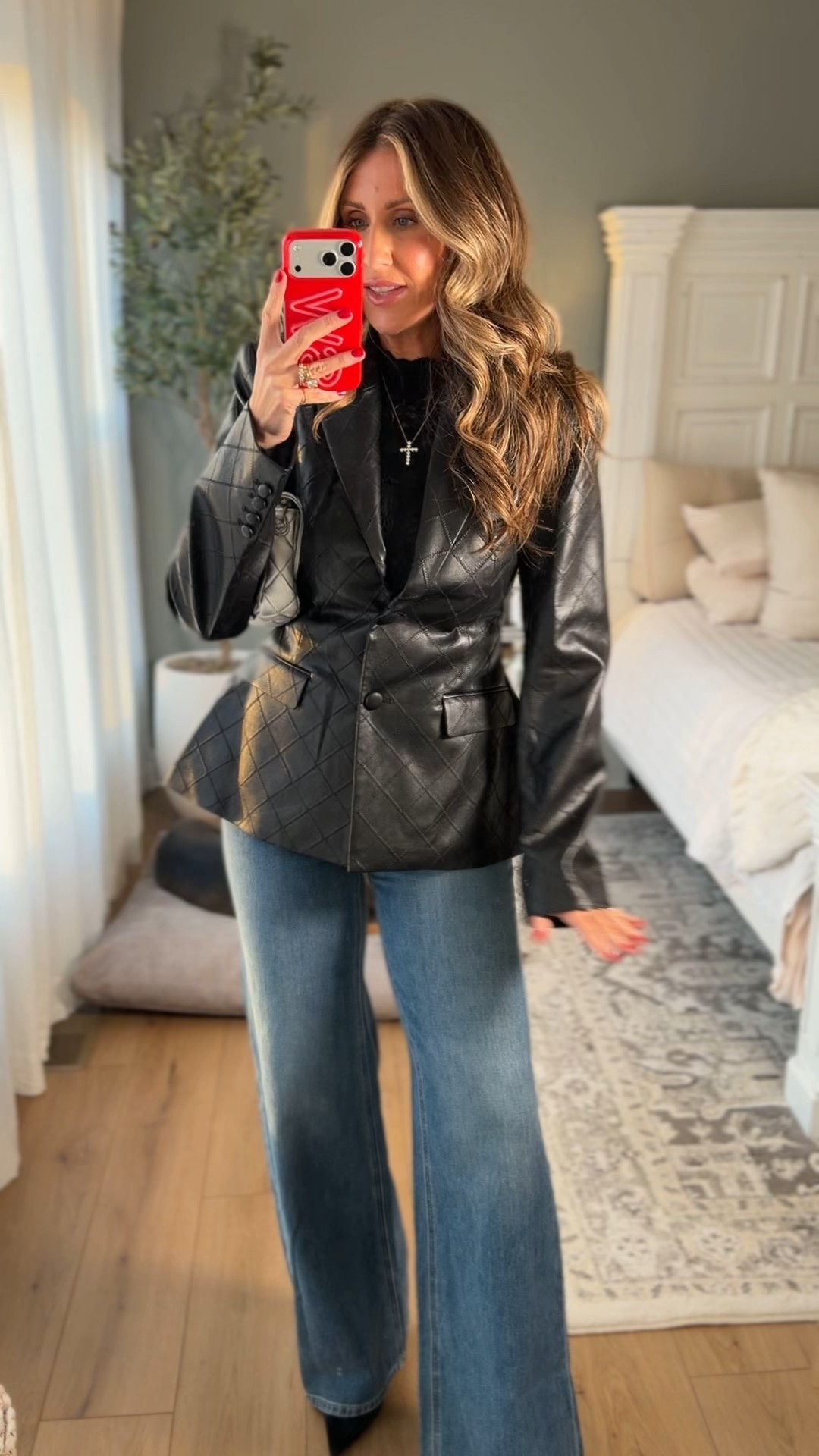 Date night outfit 
Size medium blazer 


#LTKootd #LTKOver40 #LTKValentine