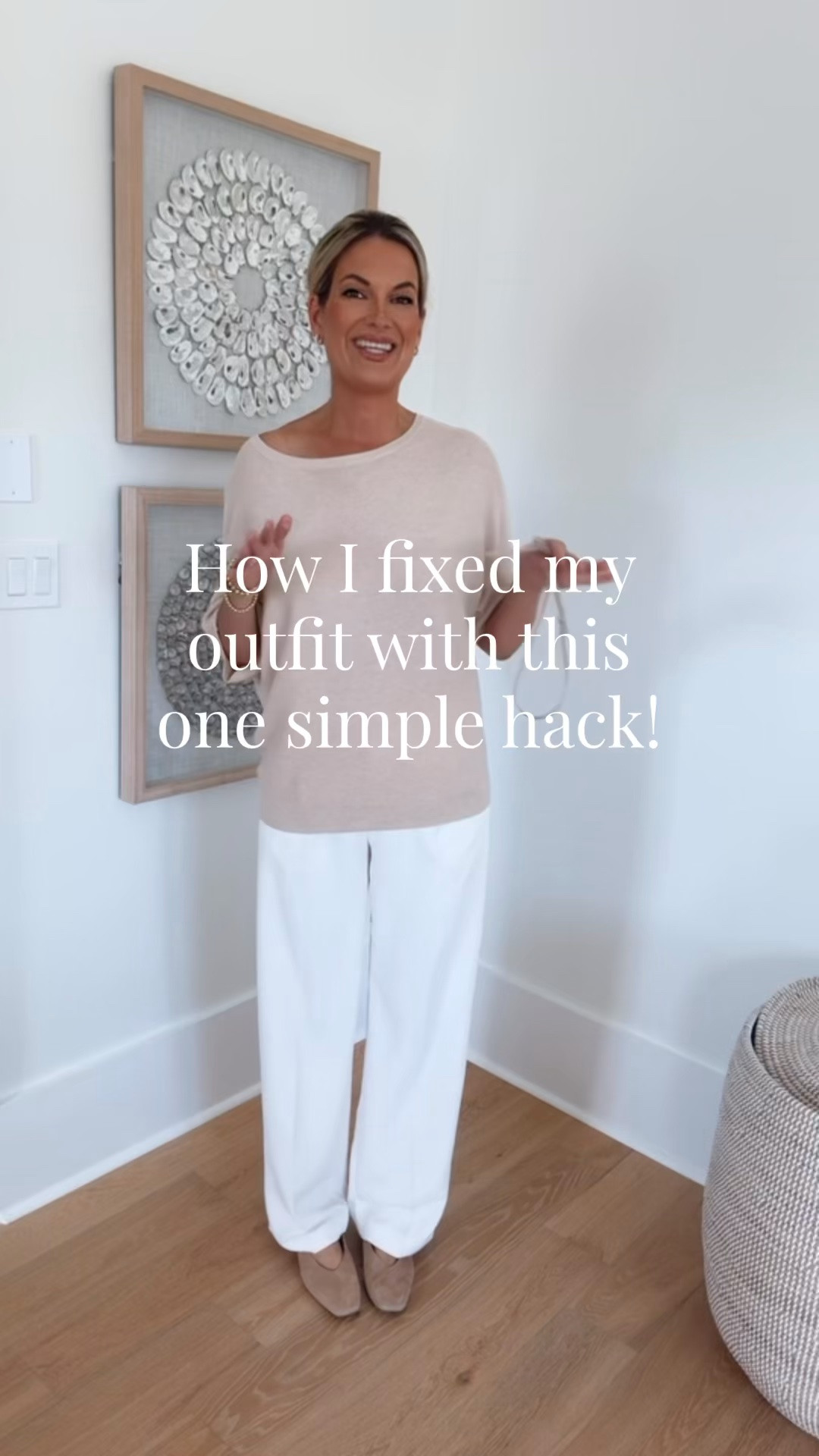 There’s a better way to tuck your tops that doesn’t create extra bulk. This style hack is the easiest way to take an outfit from frumpy to flattering. 

I’m 5’11” wearing the tall inseam in the pants (size up one in the waist). Small top and blazer.

#LTKgrwm #LTKOver40 #LTKWorkwear