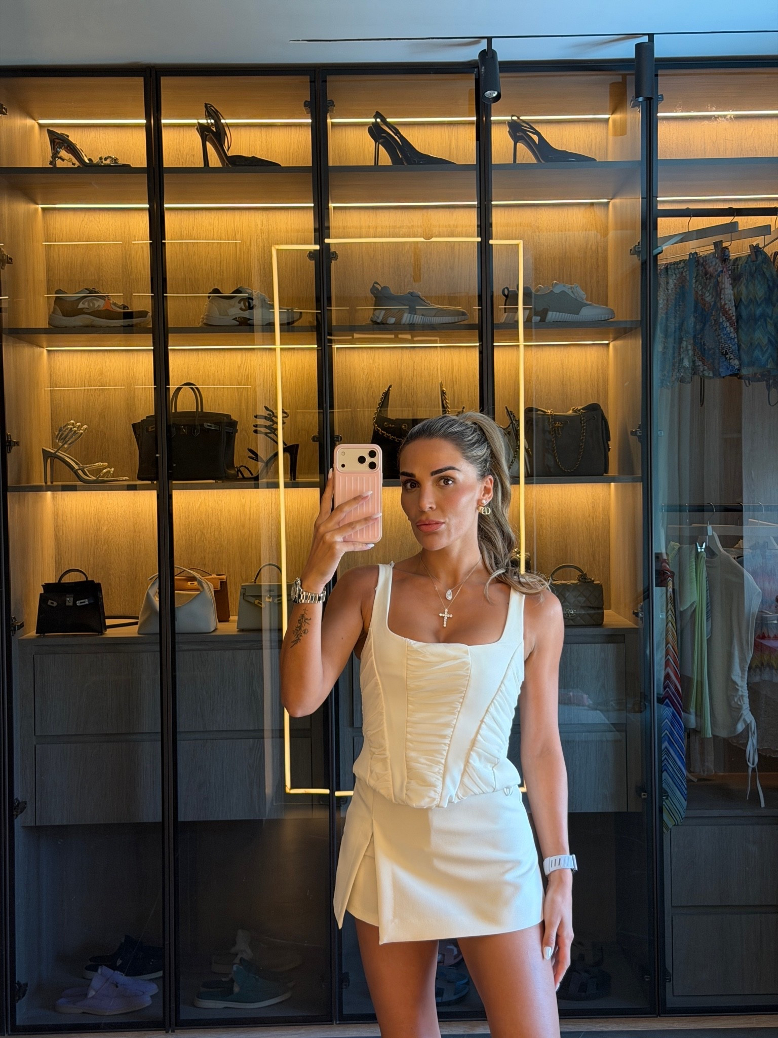 A white corset Co ord set for summer

#LTKsummer #LTKbeauty #LTKtravel