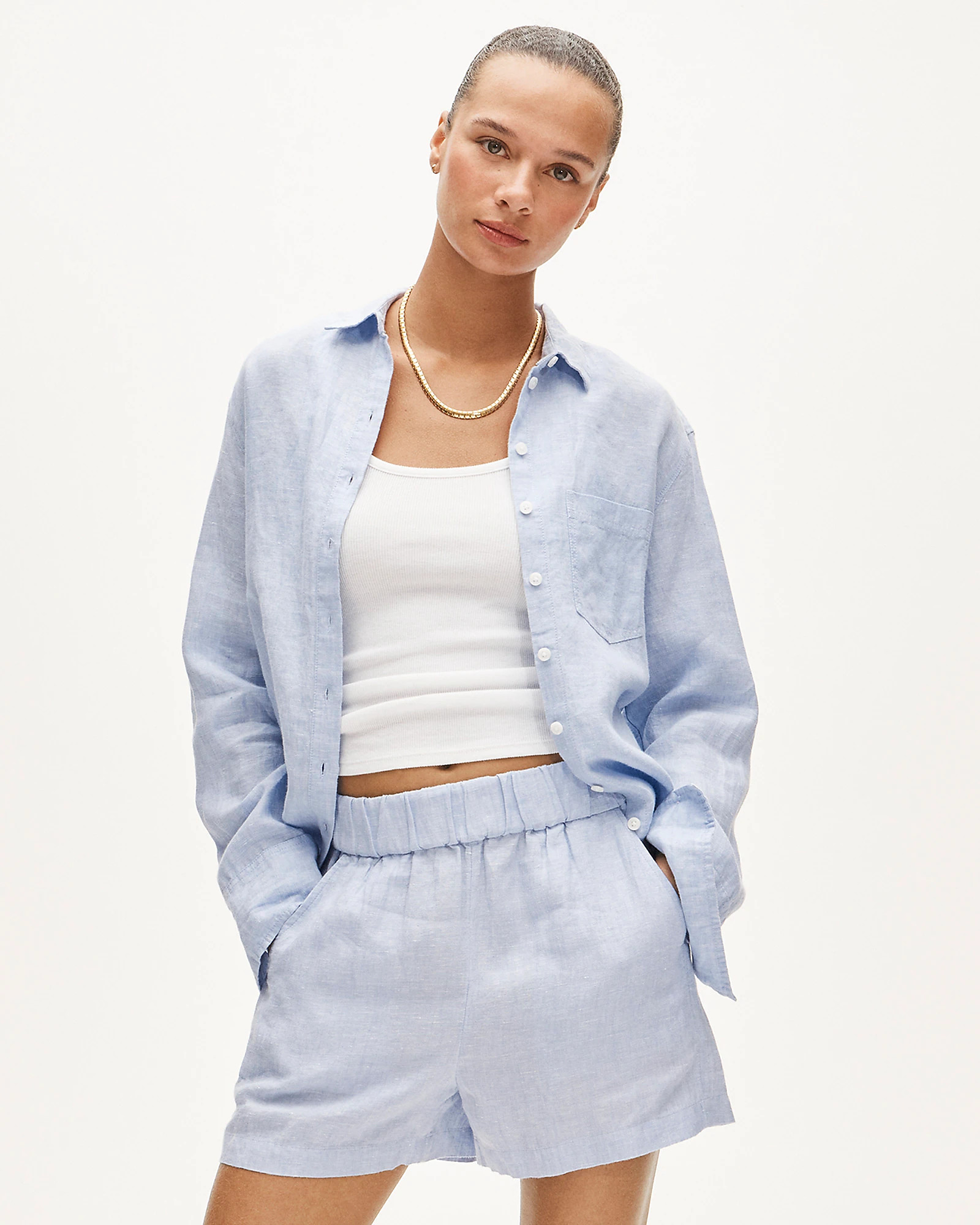 Tropez short in linen | J. Crew US