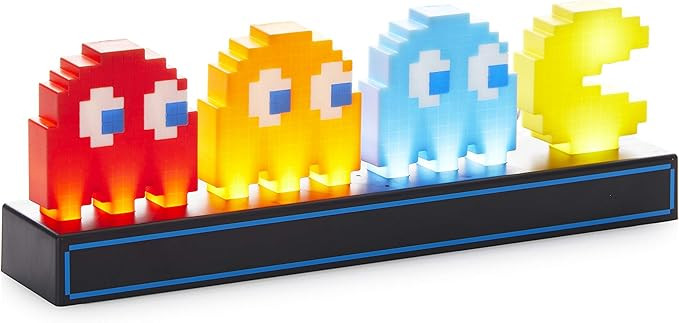 Pac Man and Ghosts Light, Pac Man Collectable Figure Lamp | Amazon (US)