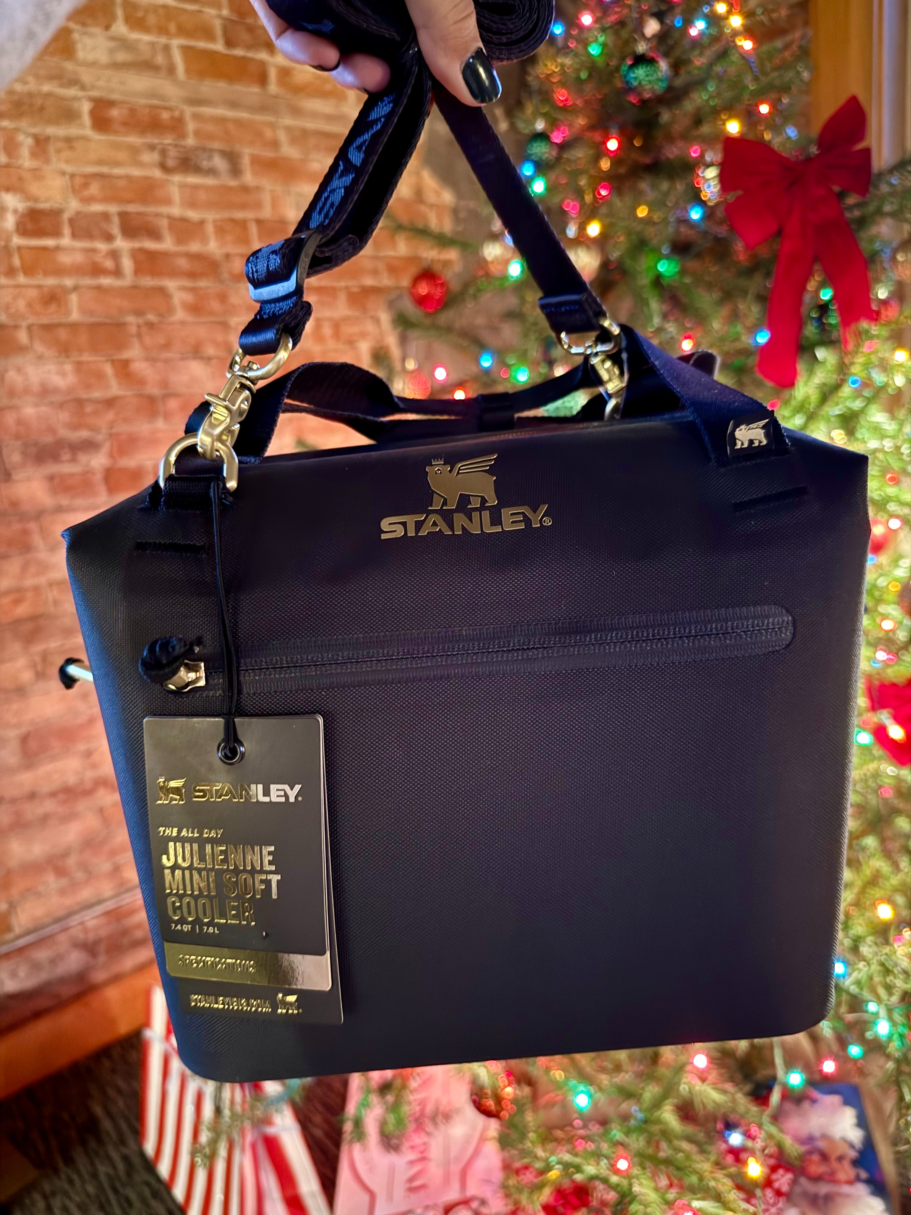 Merry Christmas to me… a little early 🎄✨
My new Stanley Julienne Mini Cooler just arrived and I’m telling you — this is a MOM WIN.

I’m always hauling snacks for the kids… honestly some days it feels like we live in the car. I used to just toss everything into grocery bags and hope for the best — nothing stayed cold, everything rolled around, and it was always chaos. This cooler feels like one step closer to getting my life together.

And let’s be real — this will also be clutch for carrying that rare bottle of breast milk on the days I decide to pump. iykyk.

The gold hardware, the quality, the strap… it feels elevated and pretty while still being totally practical.

And the timing couldn’t be better with Cyber Monday:

• Up to 50% off select Quenchers — through 12/2
• The rest of the Cyber Monday sale runs through 12/3
• Use code TFG20 to save an additional 20% on select items  
• Free shipping at $50+

If you’ve been eyeing anything for yourself (or gifting), now’s the time. Practical and pretty is exactly the energy I need right now.

#stanley1913partner #ad @stanley_brand

 

 

#LTKBaby #LTKCyberWeek #LTKmomlife