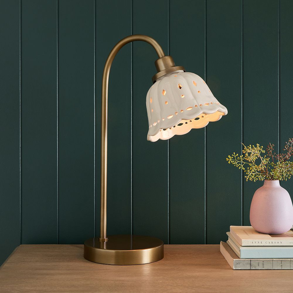 Matilda Ceramic Task Lamp | Pottery Barn Teen