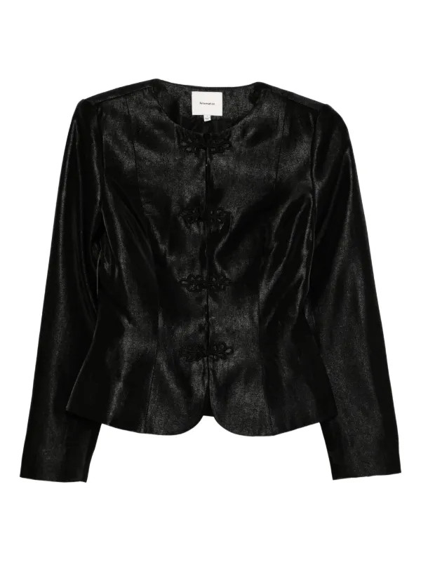 Reformation Regin Jacket | Black | FARFETCH AU | Farfetch Global