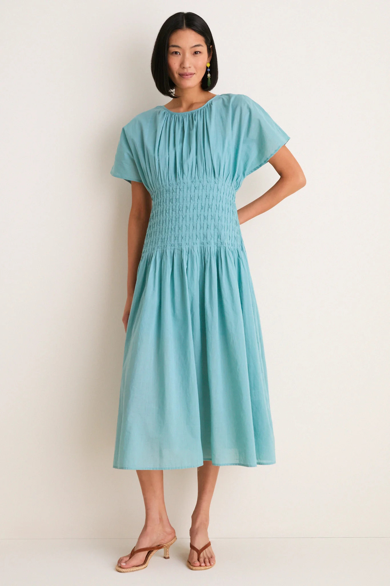 Blue Violet Ramie Dress | Tuckernuck (US)