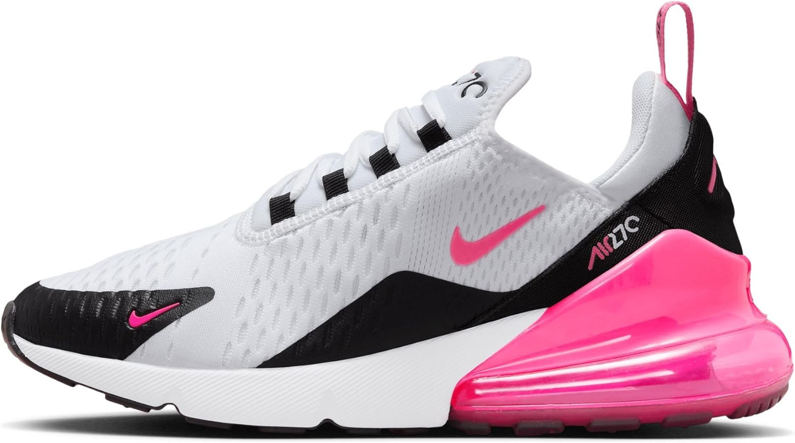 Nike Air Max 270 Women's Shoes (AH6789-127, White/Black/White/Hyper Pink) | Amazon (US)