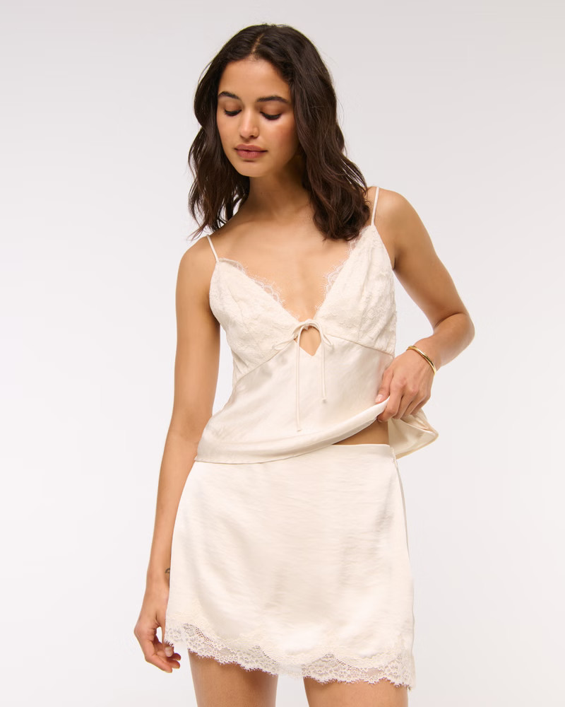 The A&F Bella Tie-Front Cami | Abercrombie & Fitch (US)