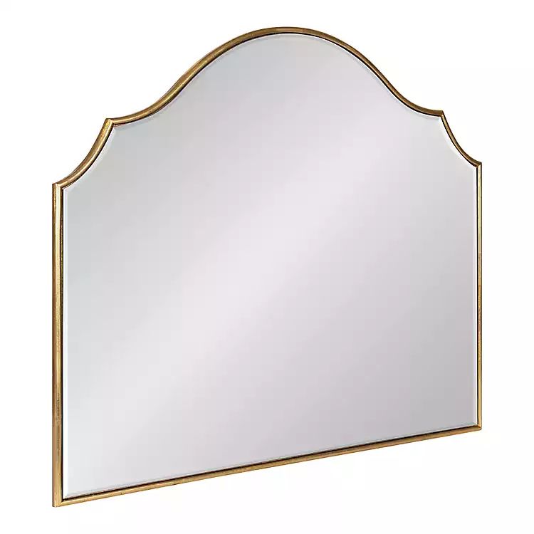 Leanna Gold Arched Frame Mirror | Kirkland's Home