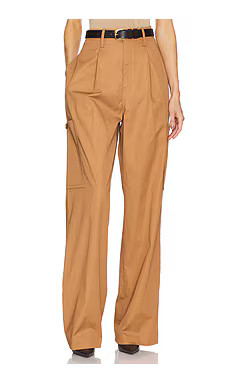 Helsa Paperbag Pant in Caramel from Revolve.com | Revolve Clothing (Global)