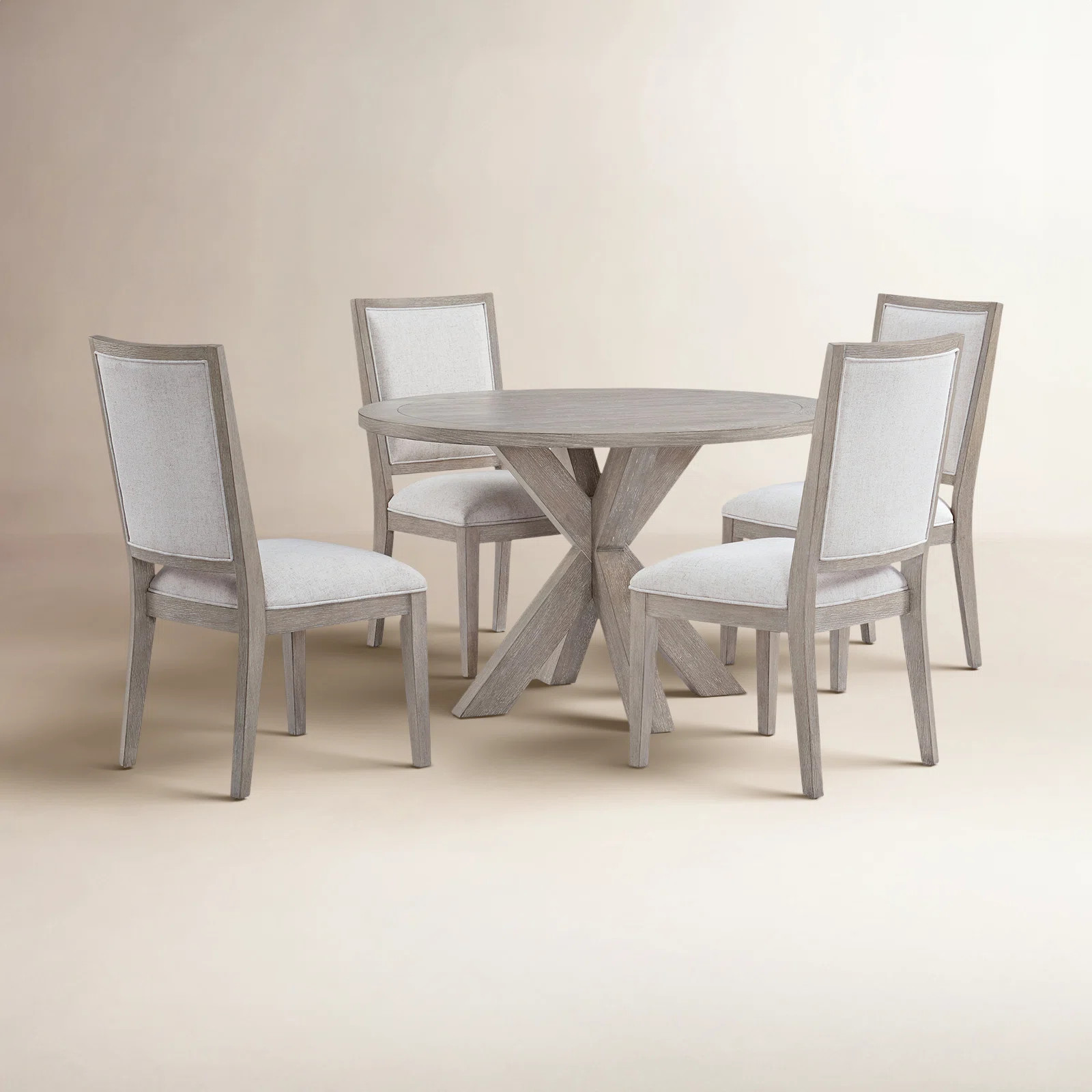 Walter Round Dining Table and Chair Set | Birch Lane