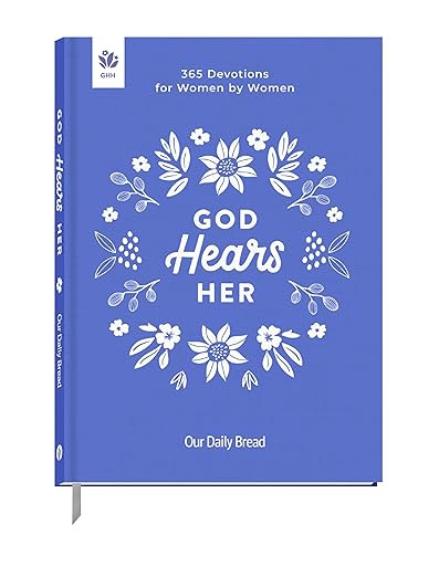 God Hears Her: 365 Devotions for Women by Women      Hardcover – October 1, 2024 | Amazon (US)