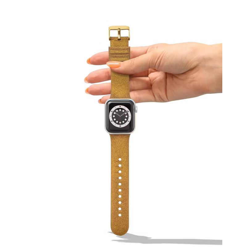 Sonix Apple Watch Band Silicone - Gold Glitter | Target