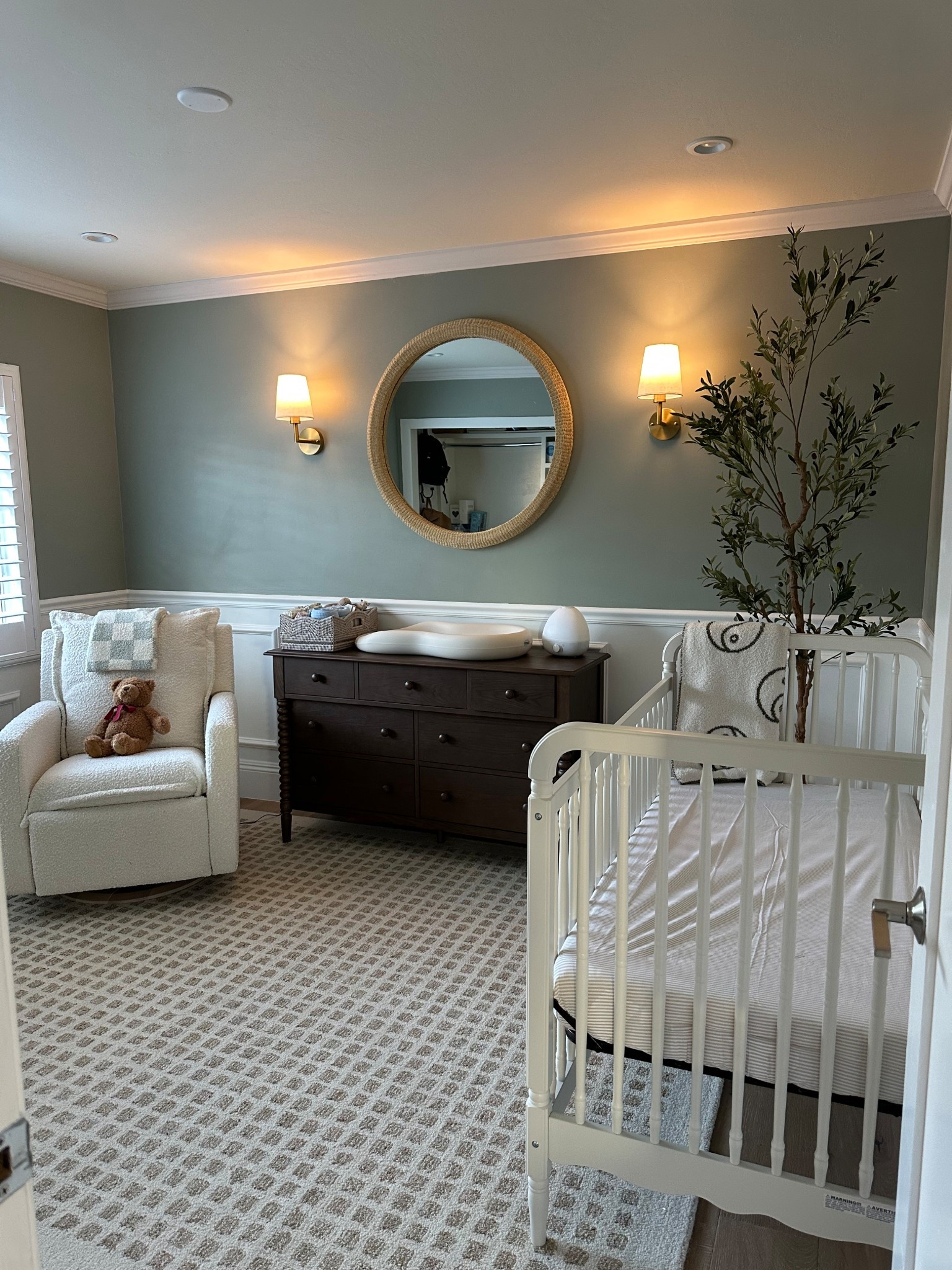 Neutral baby nursery coming along!! 

#homerefresh

#LTKStyleTip #LTKBaby #LTKHome